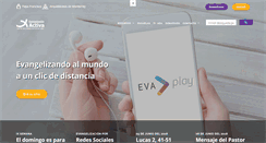 Desktop Screenshot of evangelizacion.org.mx